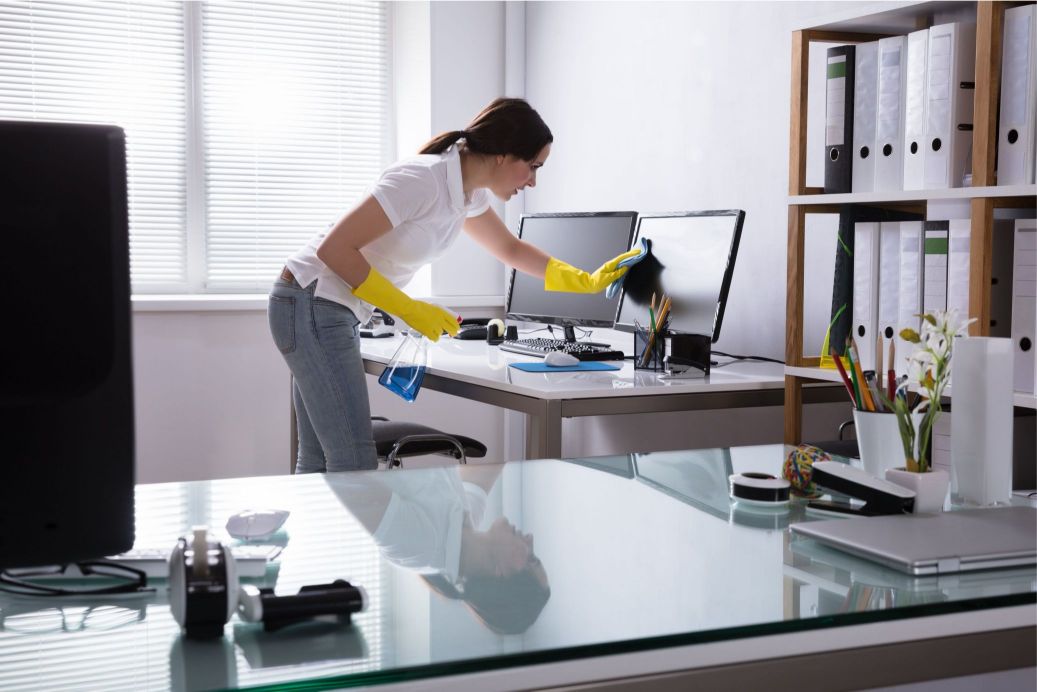 Benefits of clean office and house.